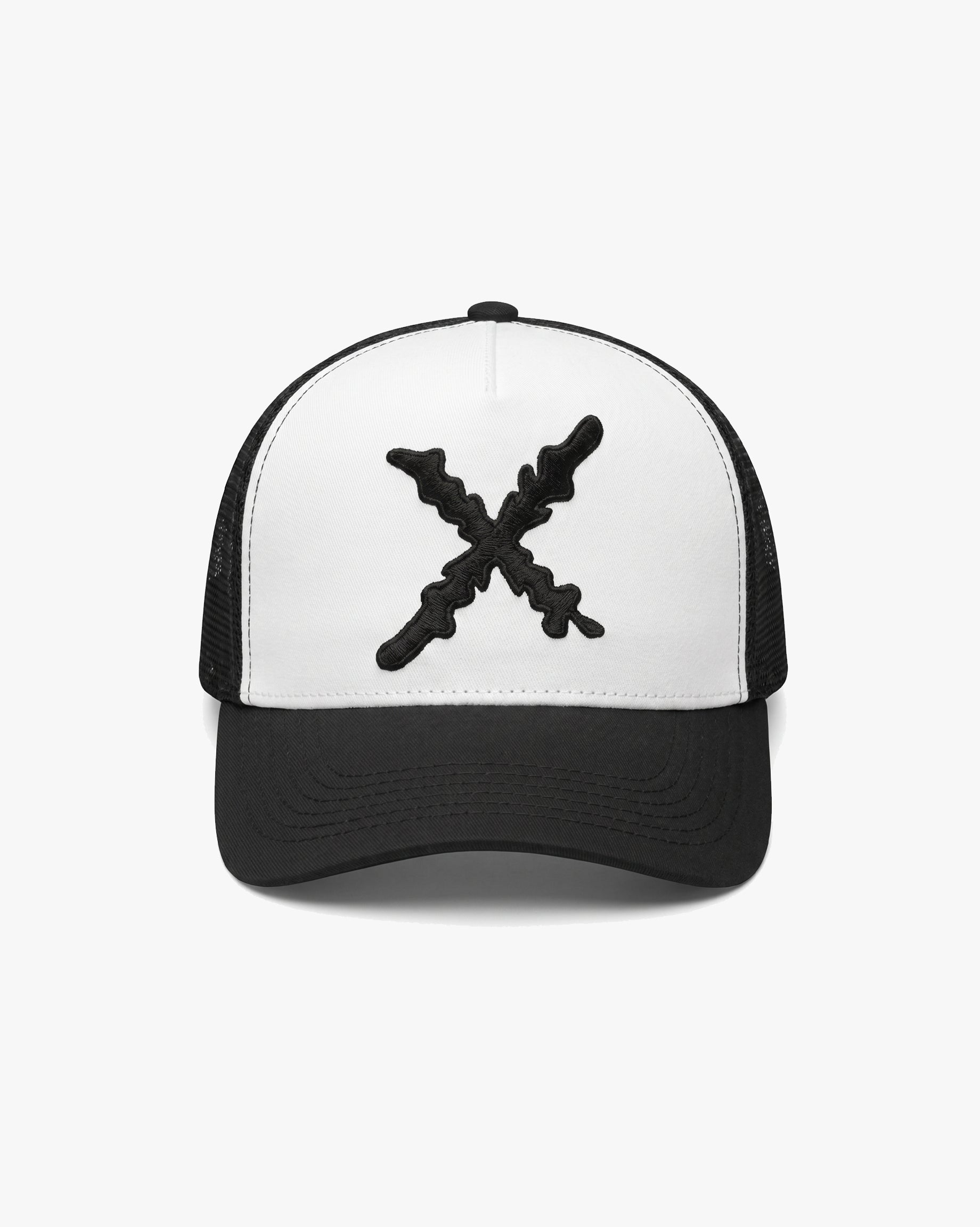 Classic oam White & Black Logo Cap