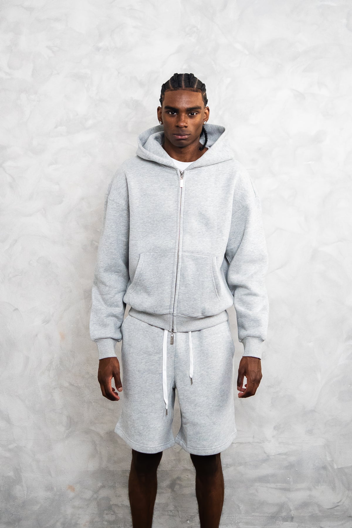 basic zip up hoodie