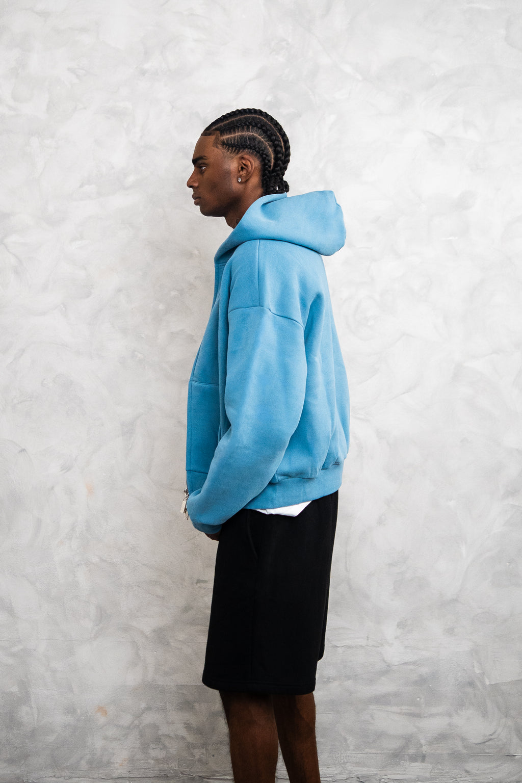 basic zip up hoodie
