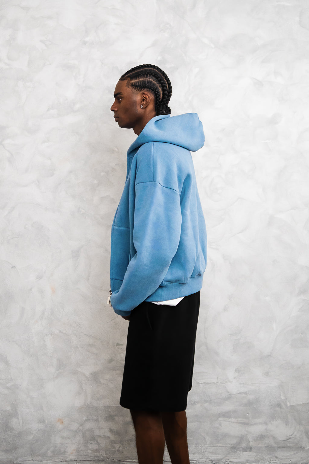 basic zip up hoodie
