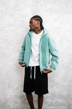 basic zip up hoodie