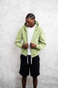 basic zip up hoodie